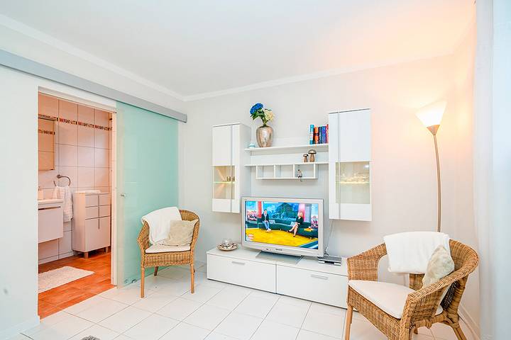 Apartamento vacacional entero, Apartamento de vacaciones para 2 personas con jardín in Plau am See, Región de Ludwigslust-Parchim