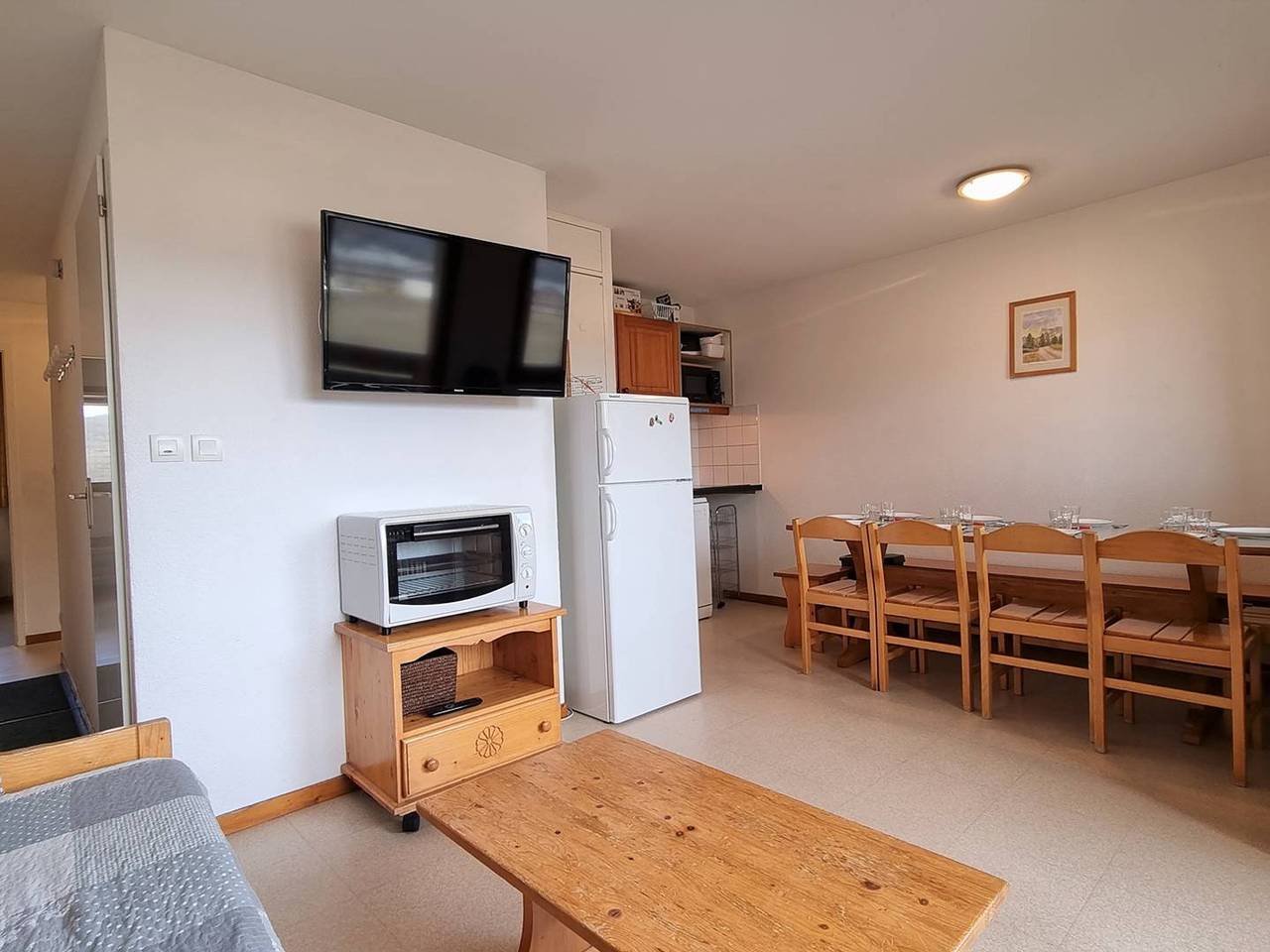 Appartement entier, Appartement spacieux 4 pièces avec 3 chambres, balcon, proche télésiège à Superdévoluy in Saint-Étienne-en-Dévoluy, Le Dévoluy