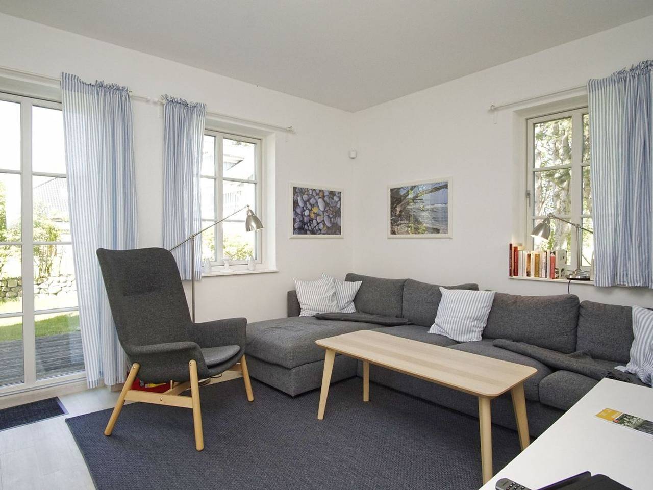 Haus Schwedentraum - gemütliches Haus mit Kamin, Sauna, Garten und Terrasse - Haus Schwedentraum in Wiek, Rügen
