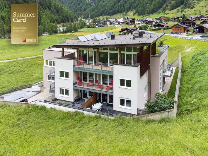 Ferienwohnung für 5 Personen, mit Terrasse und Garten