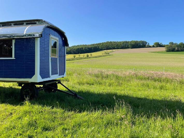Bungalow für 2 Personen, mit Garten und Ausblick