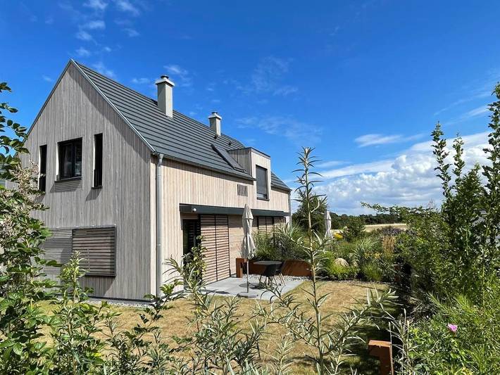 Ferienhaus für 2 Personen, mit Terrasse und Garten sowie Sauna