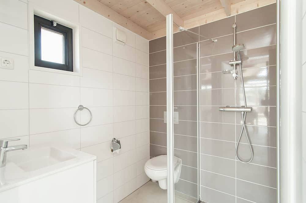 Comfortabele lodge met combimagnetron In Bloemendaal aan zee in Overveen, Nationaal Park Zuid-Kennemerland