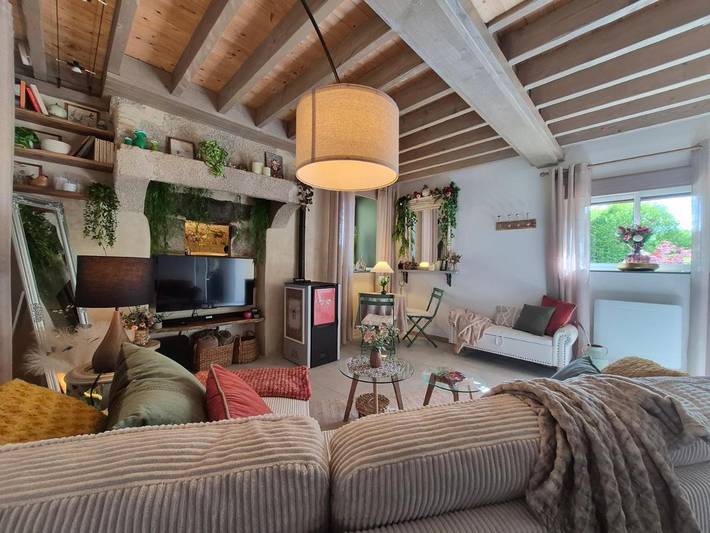 Location de vacances pour 3 personnes, avec jacuzzi et jardin à Saint-Denis-sur-Sarthon - 3