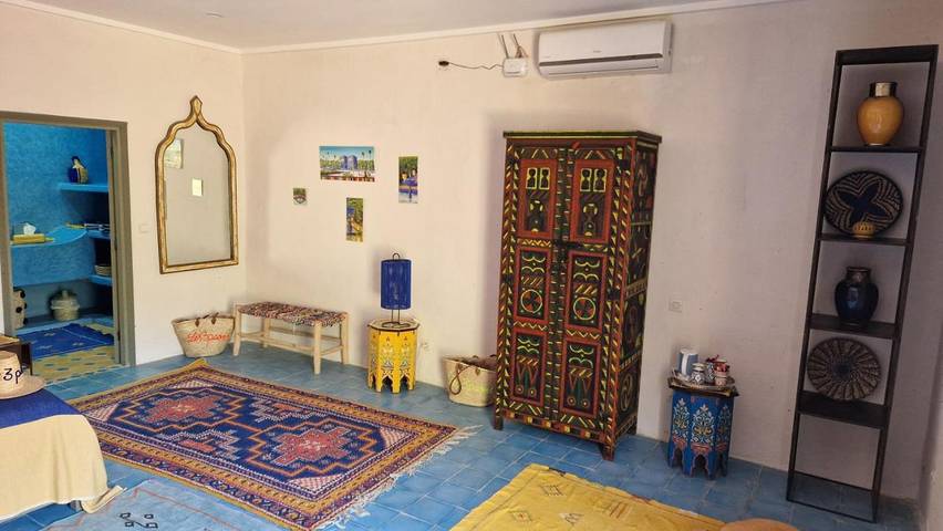Chambre d’hôte pour 3 personnes, avec vue et piscine ainsi que sauna et jardin, animaux acceptés à Taroudant - 4