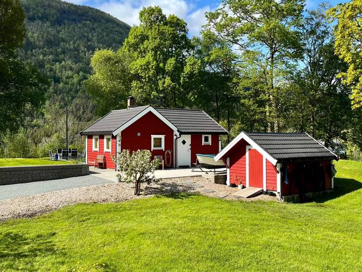 Ferienhaus für 4 Personen, mit Terrasse in Hardangerfjord