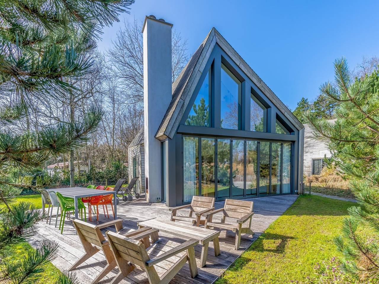 Ontspannen en sfeervolle 6 persoons villa bij het bos. in De Koog, Nederlandse waddeneilanden