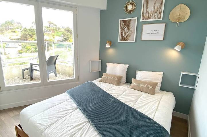 Gîte pour 6 personnes, avec terrasse et balcon/terrasse dans Plage Trestignel - 2