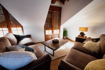 Gîte pour 4 personnes, avec balcon et vue dans San Sebastián de Garabandal