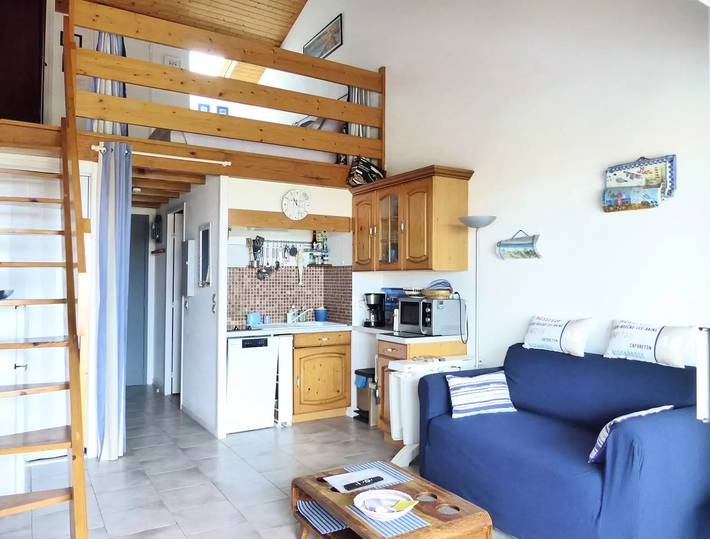 Ganze Wohnung, Residence Le Signal. Wohnung für 4 Personen mit Meerblick. Kostenloses Wlan in Capbreton, Côte d’Argent