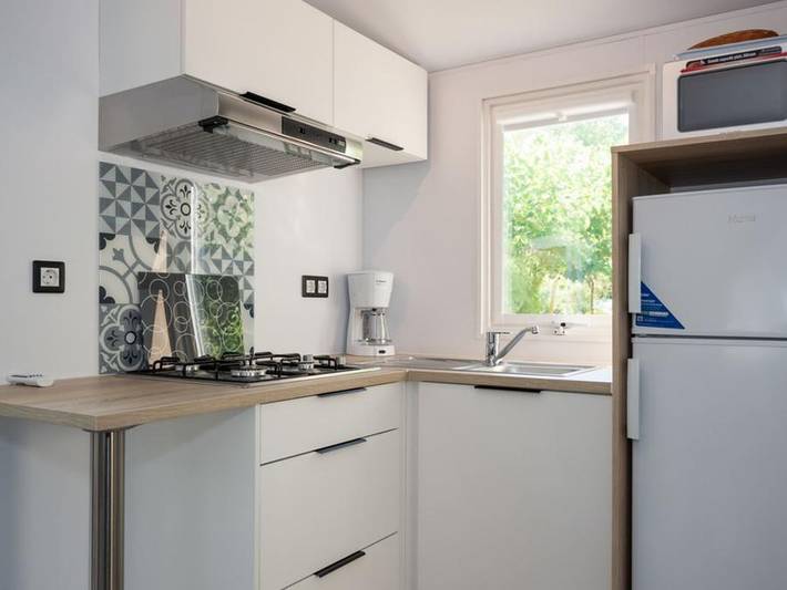 Wohnwagen für 2 Personen, mit Pool, mit Haustier in Portiragnes Plage - 4