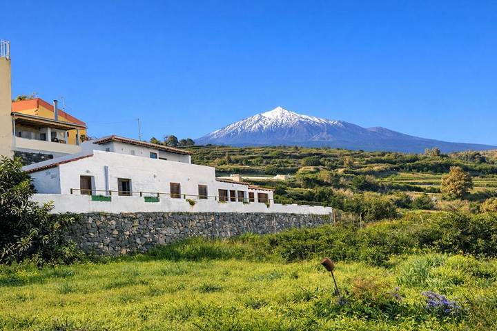 Casa rural para 12 personas, con terraza y vistas en San Juan de la Rambla