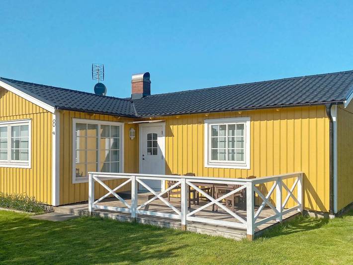Feriehus for 4 personer, med Terrasse og Hage i Syd-Sverige