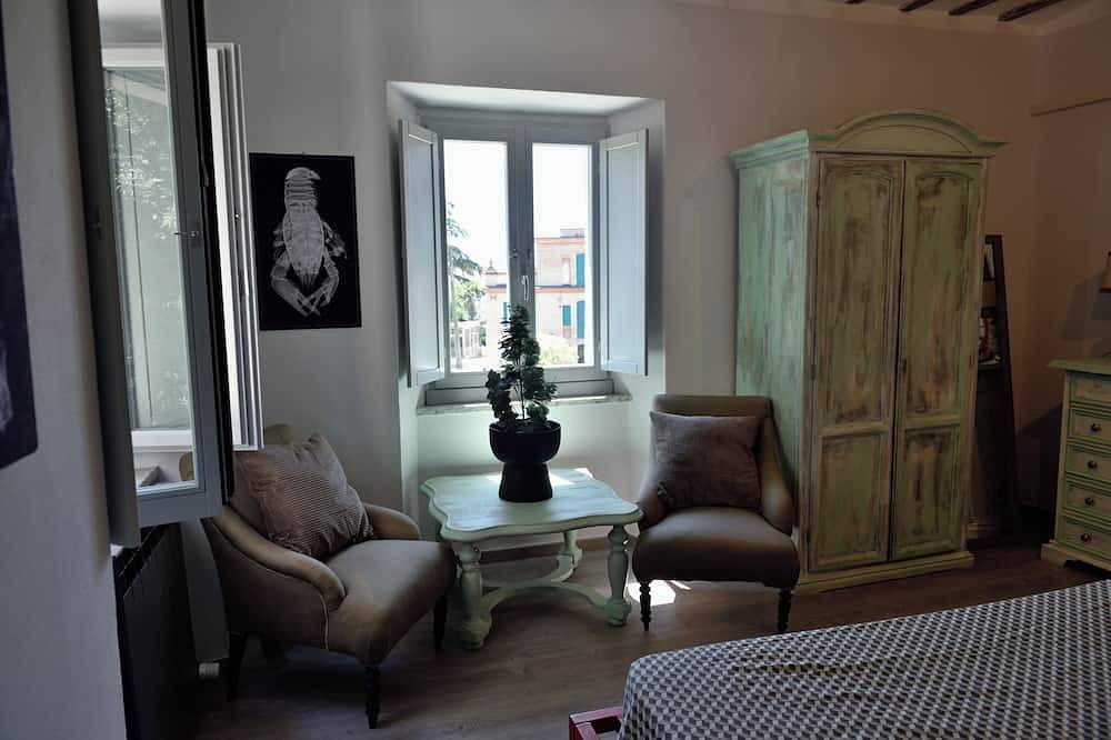 Red Iron Room · Casa del Fattore, Villa Luzi in Treia (Italien), Macerata Provinz