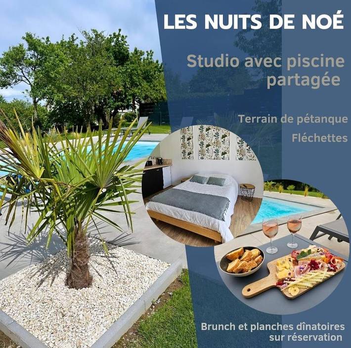 Location de vacances pour 2 personnes, avec Terrasse ainsi que Jardin et Piscine dans Montcel (Puy-de-Dôme)