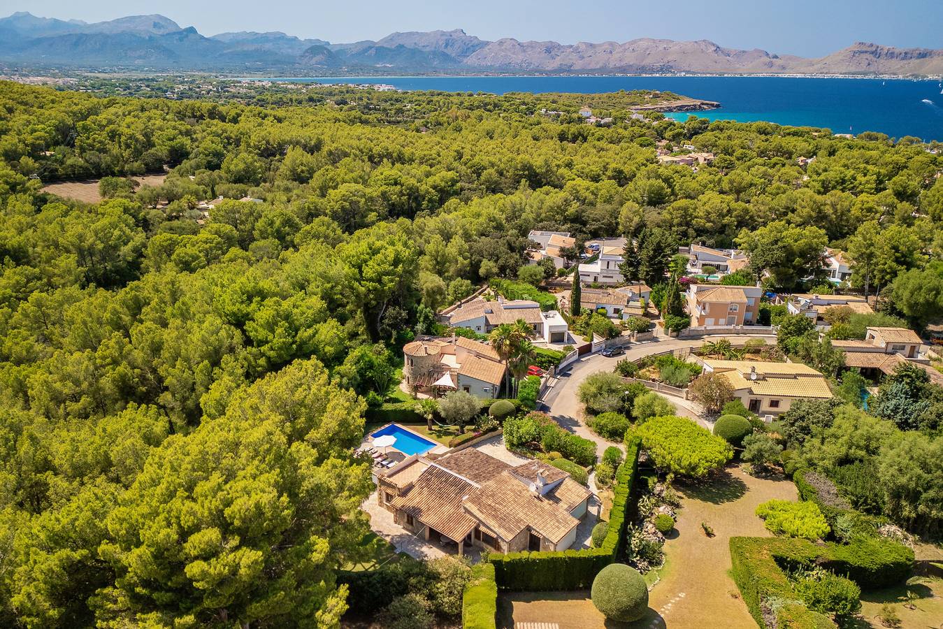 Villa Victoria Alcudia Bonaire para 6 con piscina in Bonaire, Alcúdia