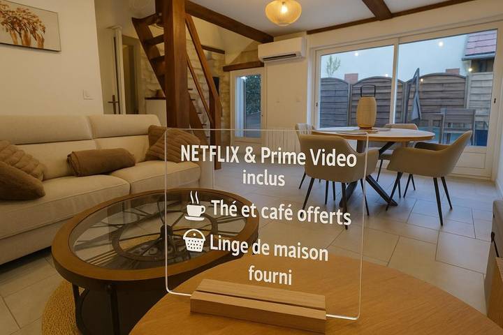 Location de vacances pour 6 personnes, avec jardin et vue à Villers-Saint-Paul - 2