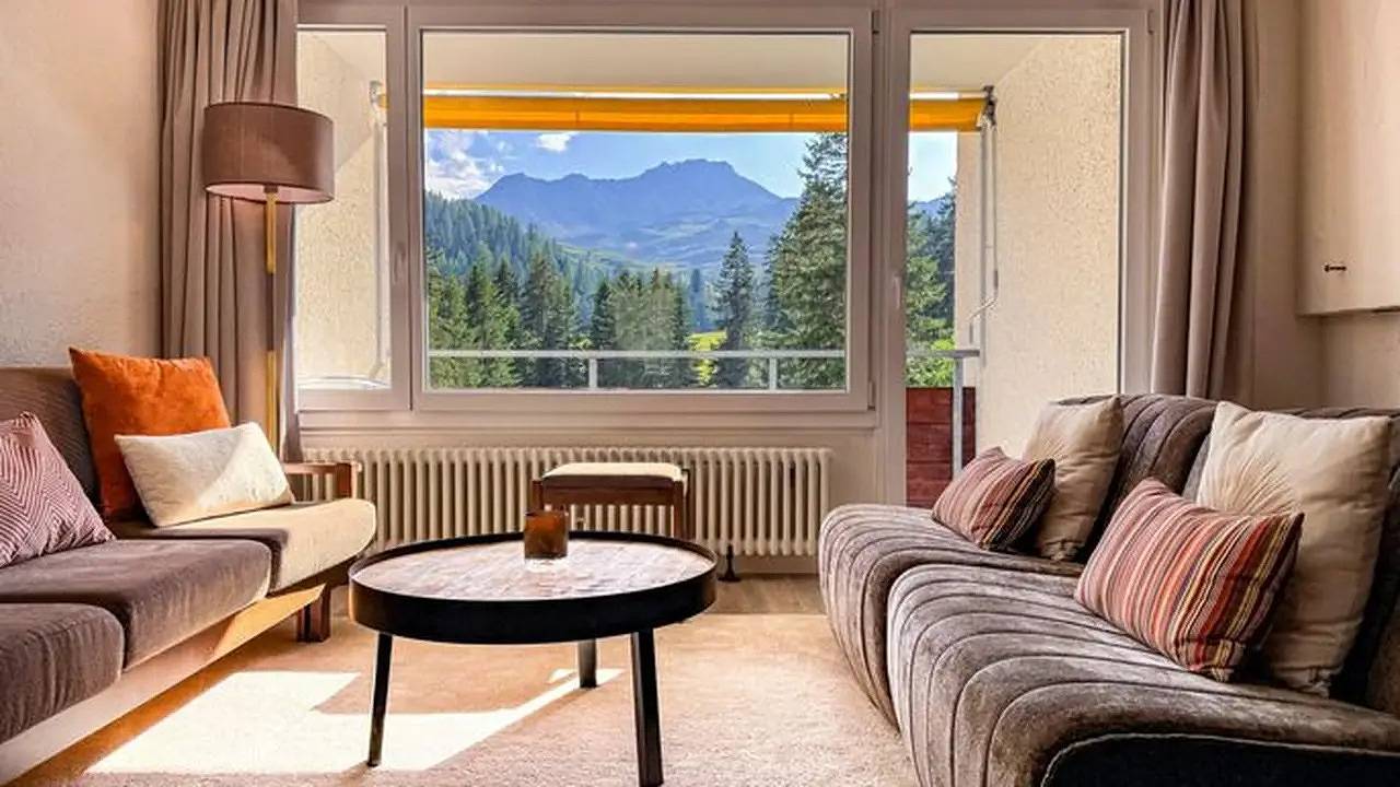 Appartement de vacances entier, Ferienwohnung für 4 Personen (55 m²) in Arosa in Arosa, Chaîne de Plessur