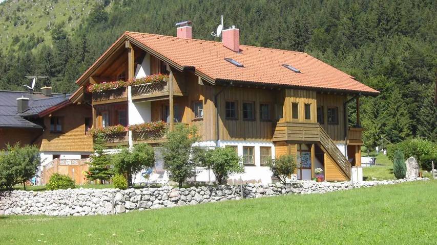 Vakantiewoning voor 4 personen, met tuin in Oberjoch