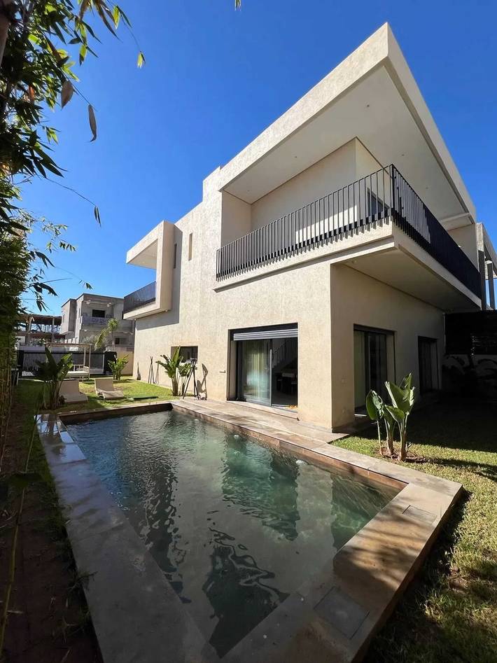 Villa for 8 people, with pool in Morocco