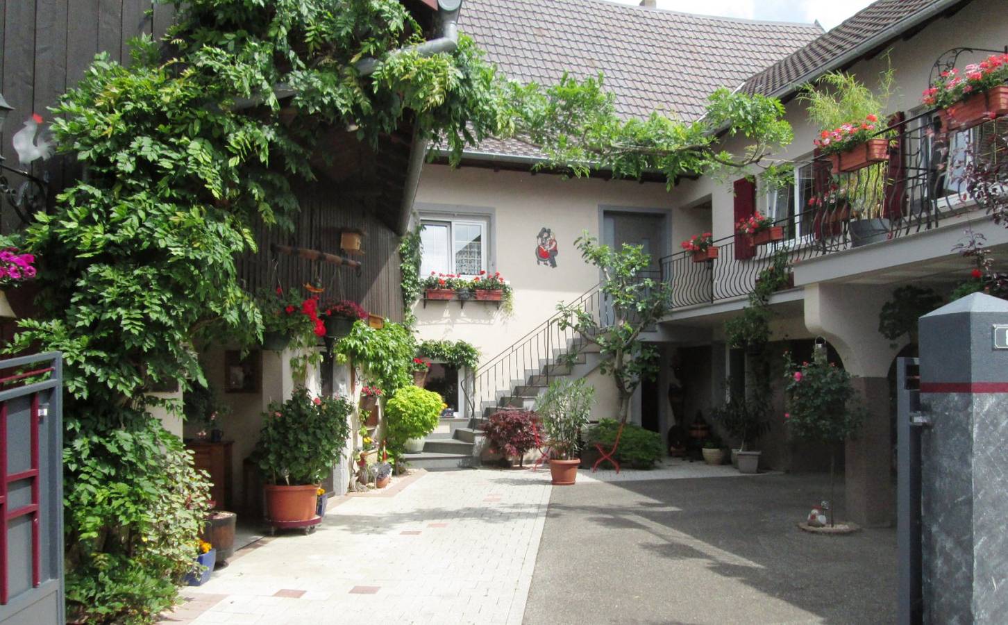 Gîte de charme labellisé 3*, sur la Route des Vins in Orschwihr, Parc naturel régional des Ballons des Vosges