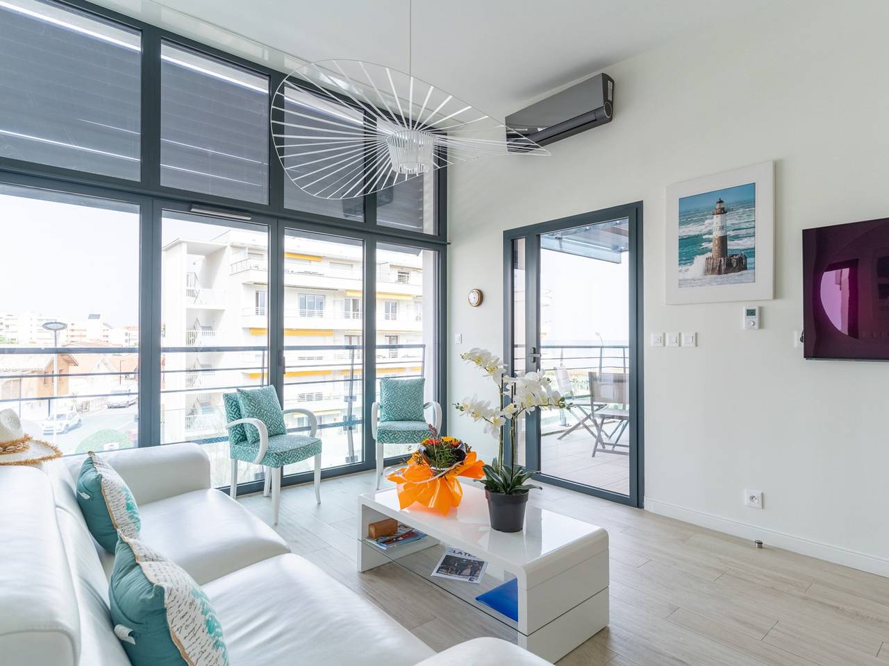 Appartement entier, Appartement climatisé avec parking et balcon à Arcachon in Arcachon, Région d'Arcachon