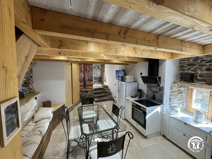 Gîte pour 4 personnes, animaux acceptés