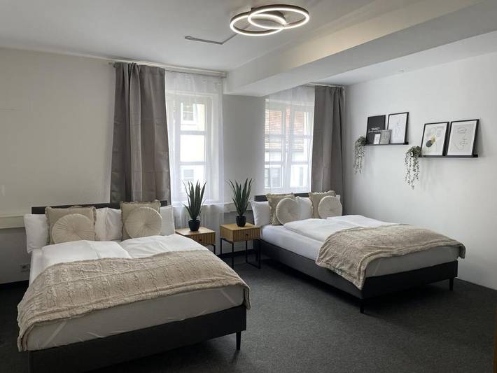 Hostel für 4 Personen, mit Ausblick