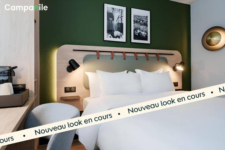 Hôtel pour 2 personnes, avec terrasse dans Gare de Dijon-Ville