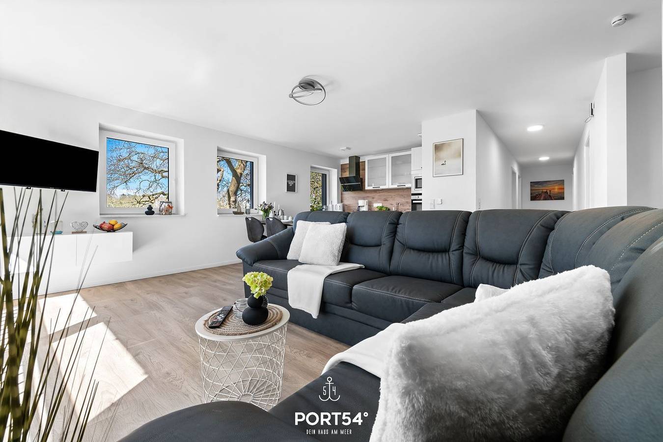 Ganze Wohnung, Winningmay Ii - Schleiblick, Duschbad, Tv, 1. Obergeschoss, 2 Pkw-Stellplätze in Schaalby, Schleswig & Umgebung