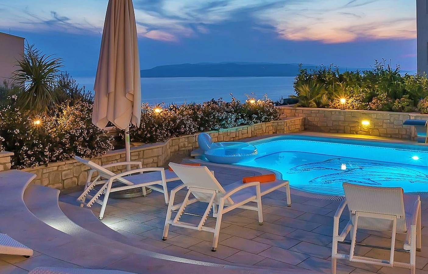 Villa Petra mit Pool in Makarska, Makarska Riviera