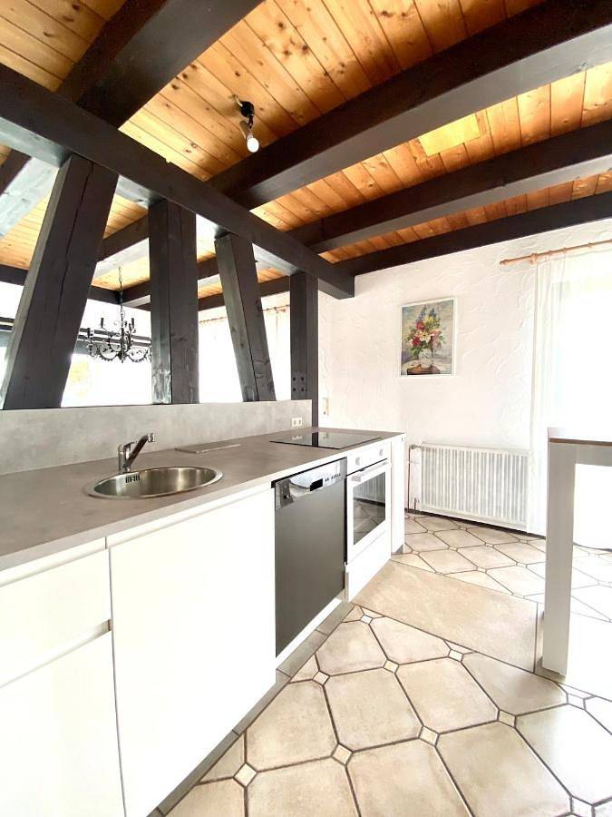 Ferienwohnung für 4 Personen, mit Balkon und Terrasse sowie Garten und Ausblick in Blaustein - 4