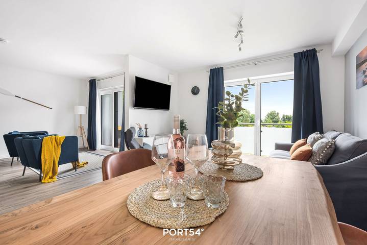 Ferienwohnung für 4 Personen, mit Balkon in Damp