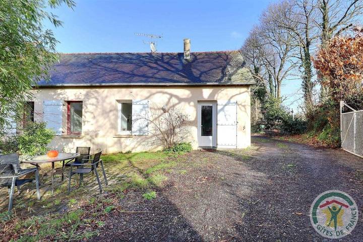 Gîte pour 6 personnes, avec Terrasse ainsi que Jardin et Vue