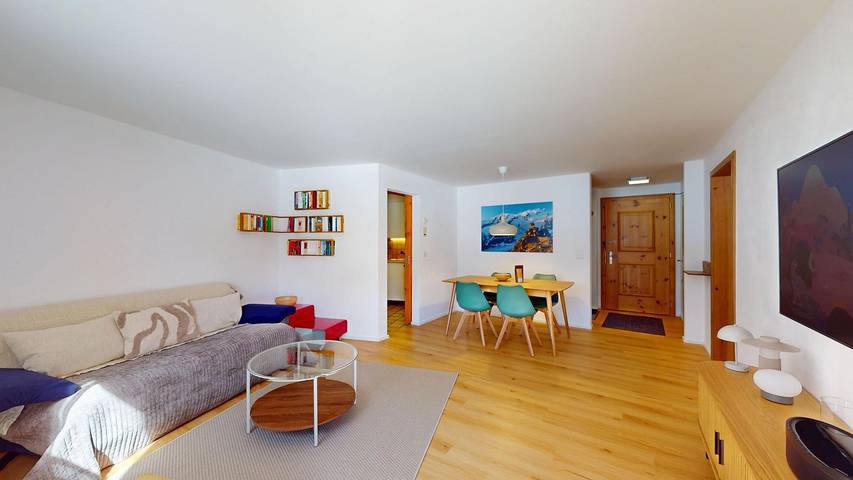 Ferienwohnung für 2 Personen, mit Terrasse, mit Haustier in Bever - 3