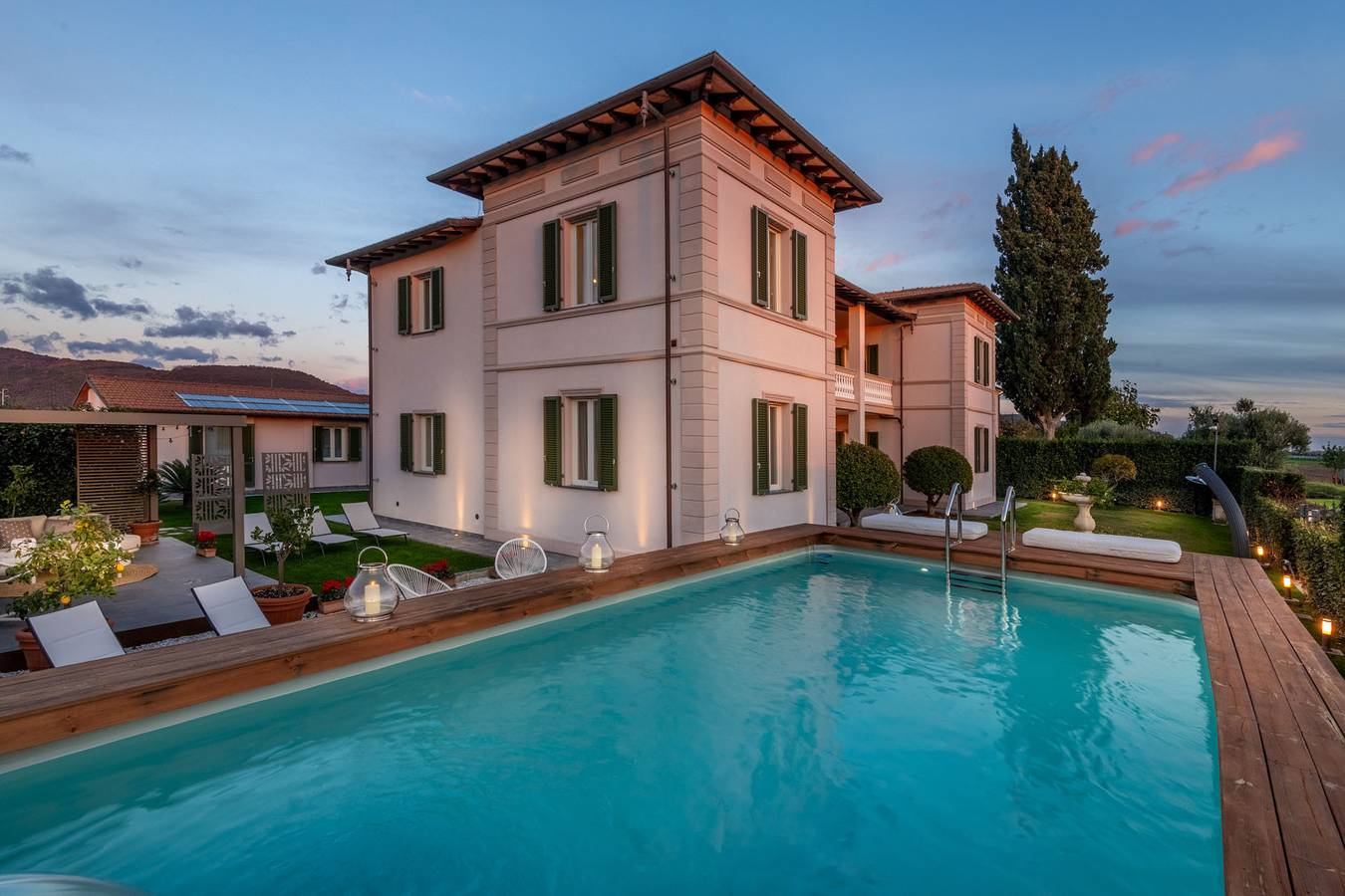 Villa Bubi in Vecchiano, Italienische Riviera