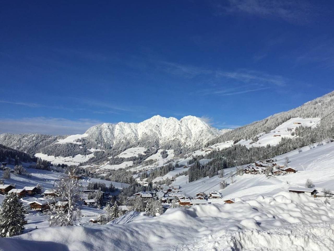 Ganze Ferienwohnung, Pension Schiessling - Appartement Wiedersbergerhorn in Inneralpbach, Alpbach