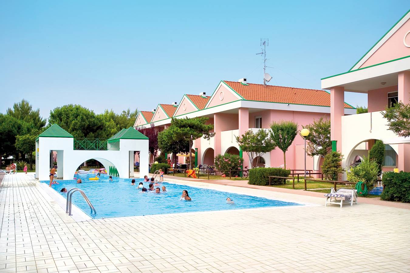 Appartement de vacances entier, Appartement de vacances avec climatisation, terrasse, balcon et piscine in Bibione, San Michele al Tagliamento