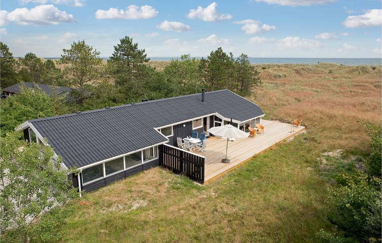 Ferienhaus für 6 Personen, mit Terrasse und Whirlpool sowie Sauna in Lodskovvad