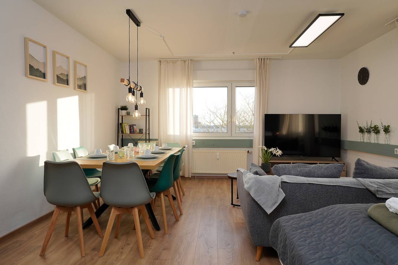 Cały apartament wypoczynkowy, Süden von Hd - 4 Schlafzimmer - 10 Personen - Haustier und Familienfreundlich 96qm  / App. Wolfsbrunnen in Heidelberg, Równina Renu
