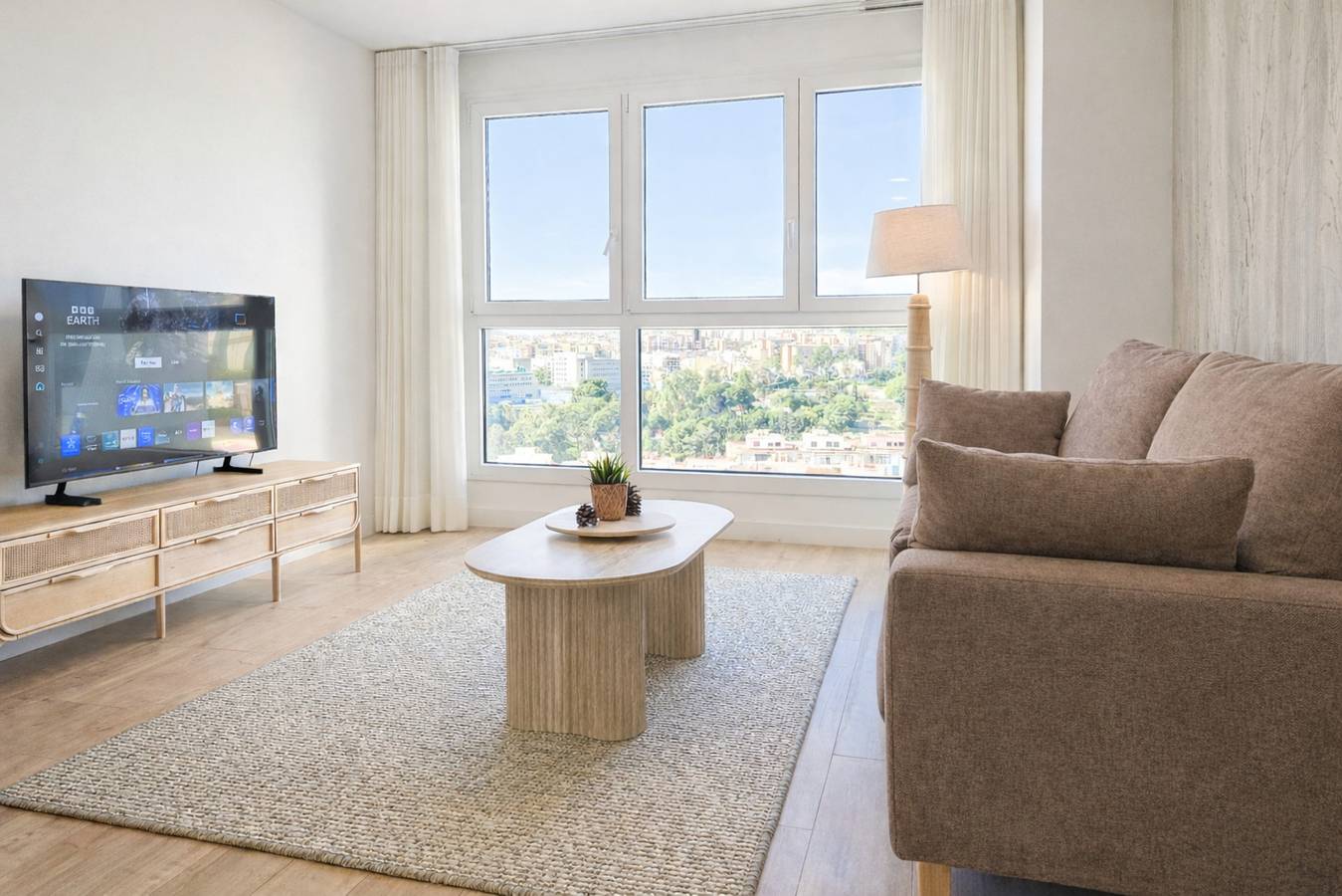 Apartamento entero, Apartamento Urban Sky Torre Norte, centro de Málaga in Palma-Palmilla, Málaga