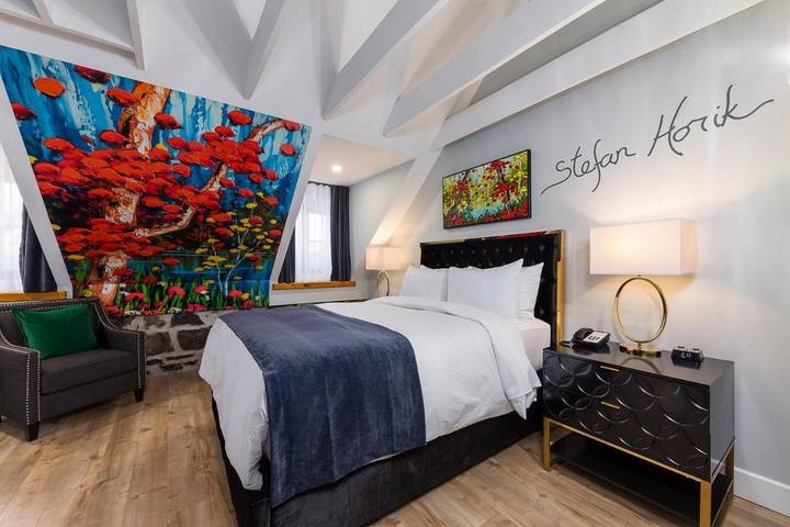 Hôtel pour 2 personnes, avec terrasse dans Baie-Saint-Paul