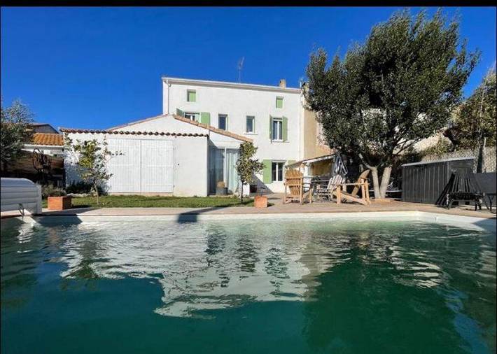 Maison d’hôte pour 2 personnes, avec piscine et jardin, animaux acceptés