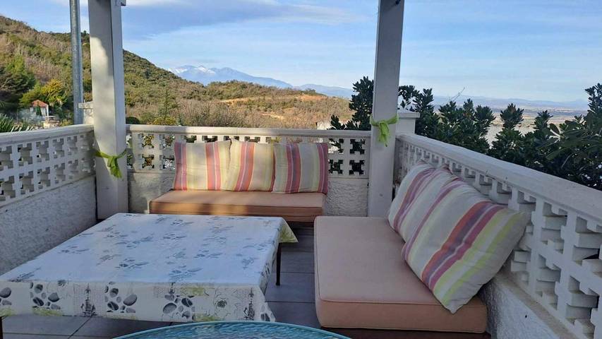 Maison de vacances pour 2 personnes, avec piscine ainsi que jardin et vue