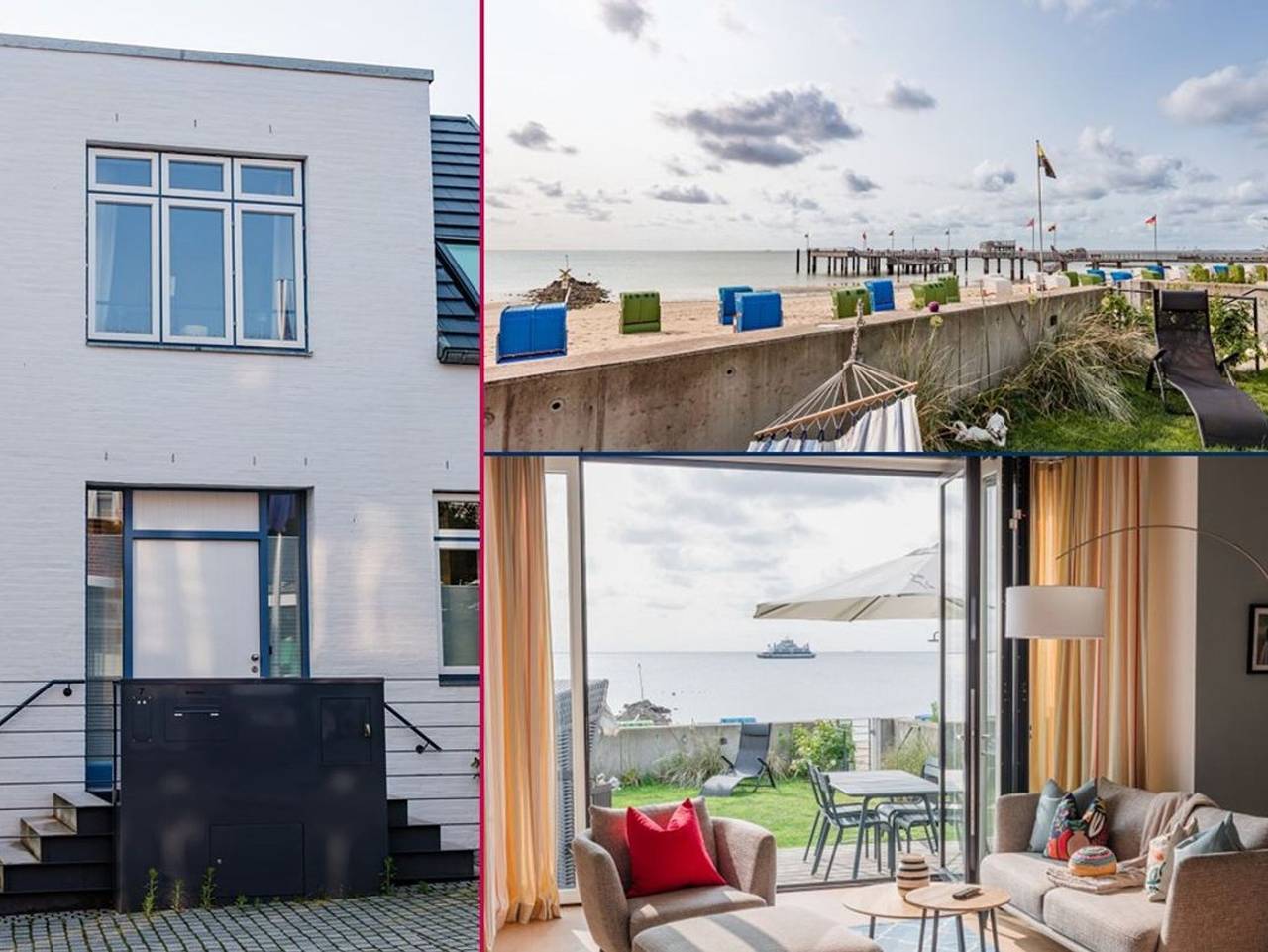 Ferienhaus Mit Meerblick für 6 Personen in Wyk auf Föhr, Föhr