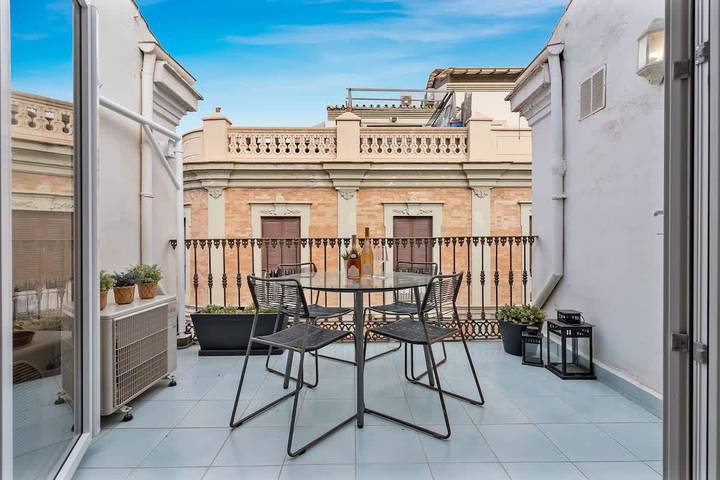 Holiday rental for 4 people, with balcony/terrace in Malaga