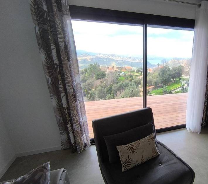 Gîte pour 2 personnes, avec vue et terrasse à Barbaggio - 3