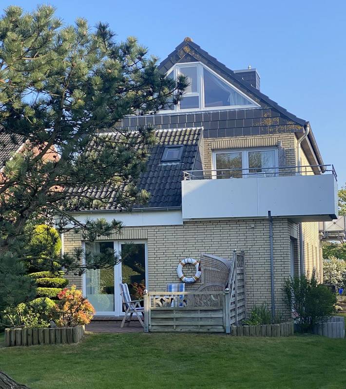 Ferienwohnung für 4 Personen, mit Garten auf Borkum