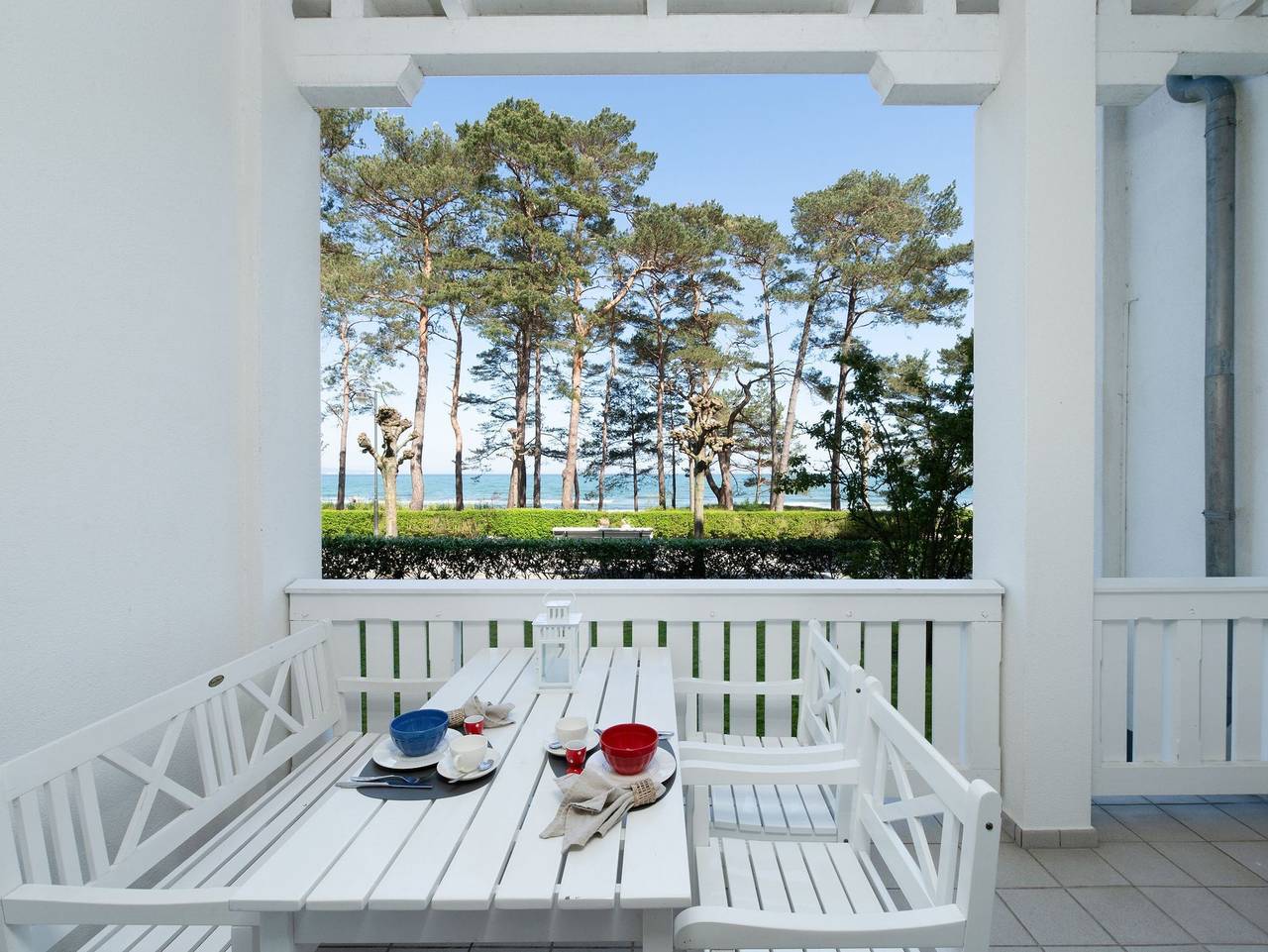 Ganze Ferienwohnung, Villa Strandidyll in Binz | Wohnung 02 | Meeresblau in Ostseebad Binz, Binz