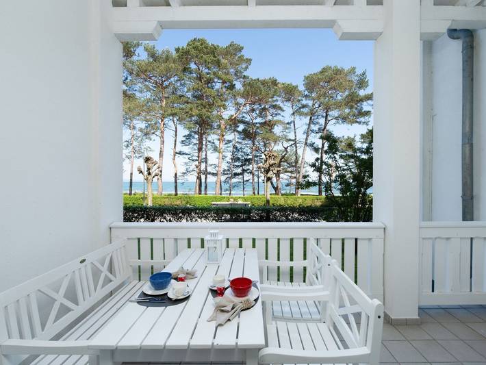 Ferienwohnung für 3 Personen, mit Balkon und Meerblick im Ostseebad Binz